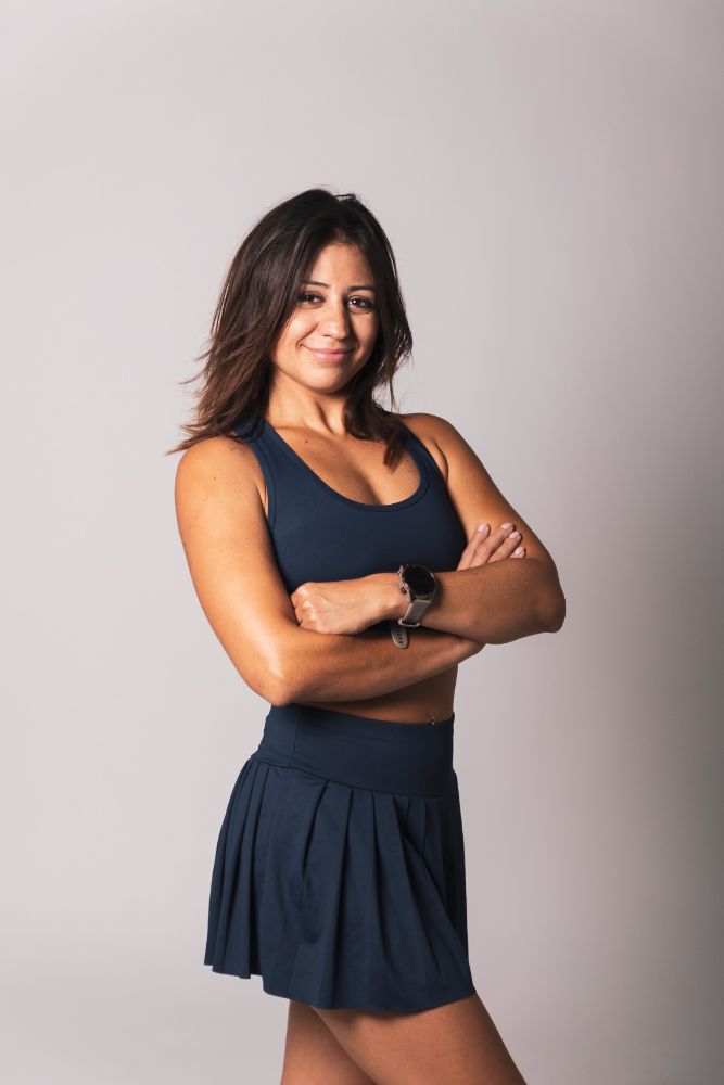 Montse con aro de pilates